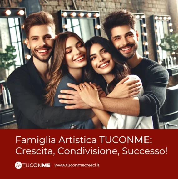 Famiglia Artistica TUCONME: Un’Opportunità di Crescita e Condivisione per i Saloni di Parrucchieri