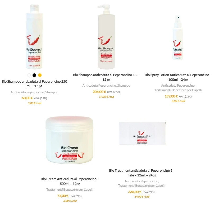 Linea Personalizzata al Peperoncino: Previeni la Caduta dei Capelli in Primavera!