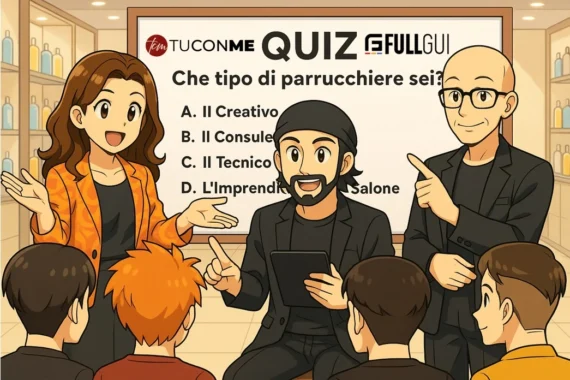 Che tipo di parrucchiere sei? Scoprilo con il quiz TUCONME!