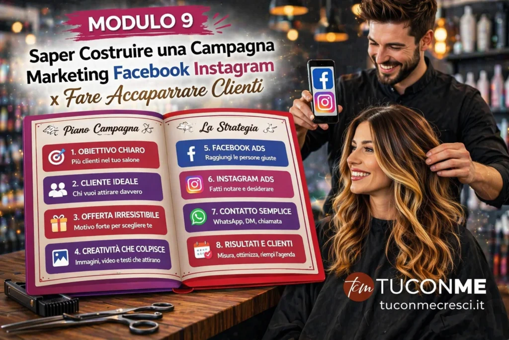 Pubblicità Parrucchiere Facebook Instagram