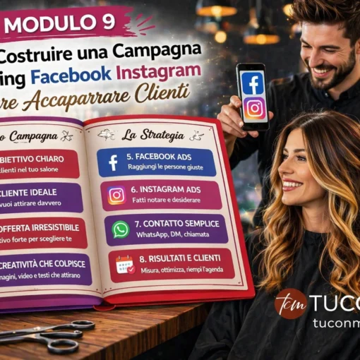Pubblicità Parrucchiere Facebook Instagram