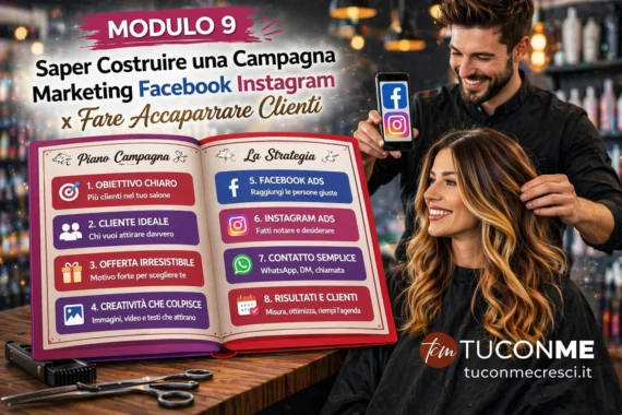 Pubblicità Parrucchiere Facebook Instagram