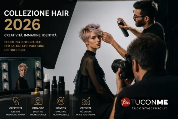 Collezione Hair 2026 con Shooting Fotografico: Creatività, Immagine e Identità per il Salone