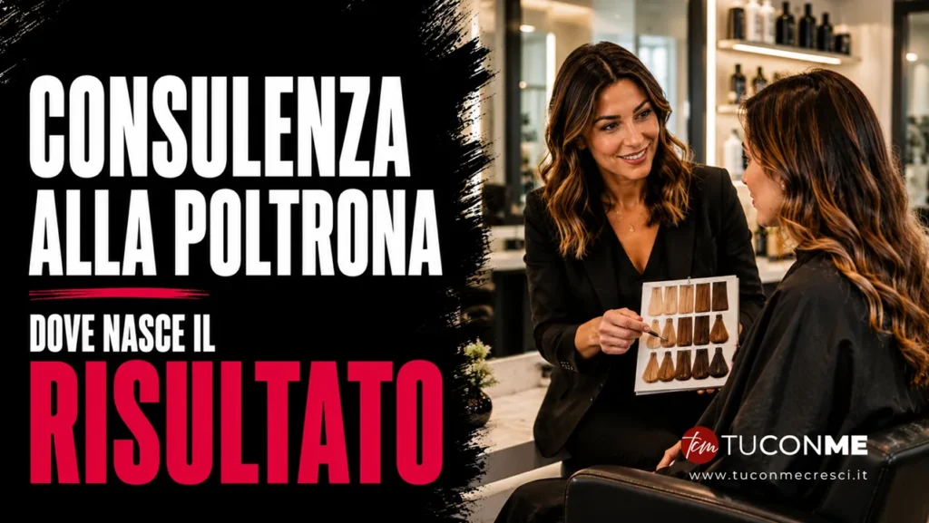 Consulenza alla Poltrona Parrucchiere: Il Momento che Determina il Successo del Servizio