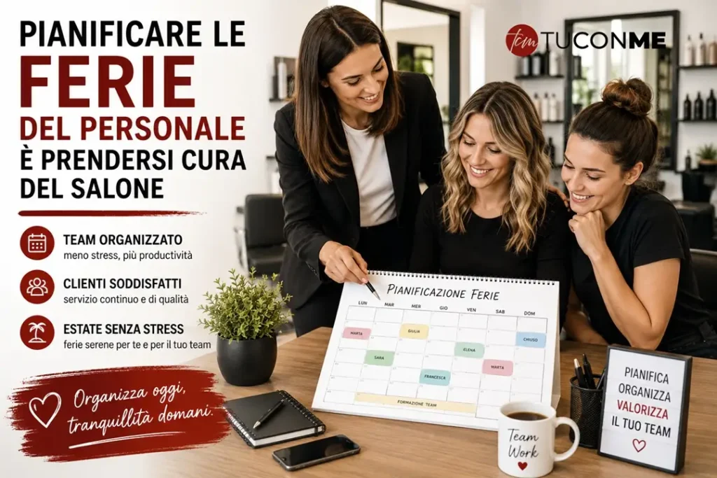 Pianificazione Ferie del Personale nel Salone