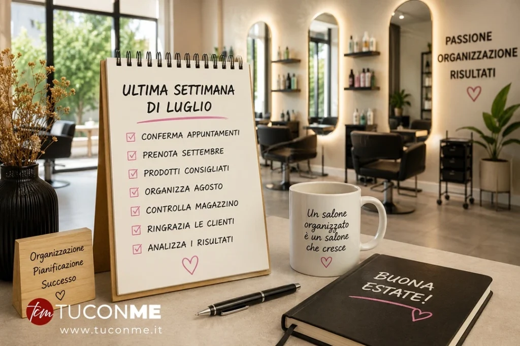 Ultima Settimana di Luglio in Salone: 7 Mosse per Organizzarsi Prima delle Ferie