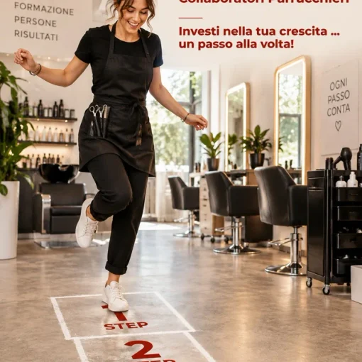 3 STEP TU.CON.ME: Formazione per Collaboratori Parrucchieri